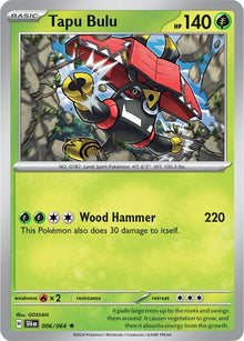 Image for Tapu Bulu (006/064) (SFA) - Pokemon