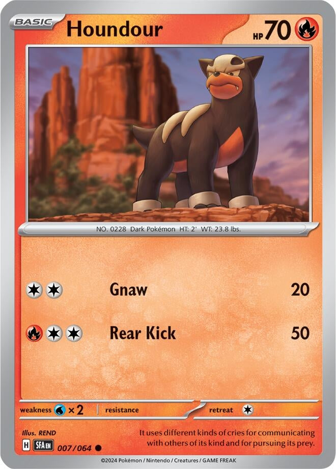 Image for Houndour (007/064) (SFA) - Pokemon