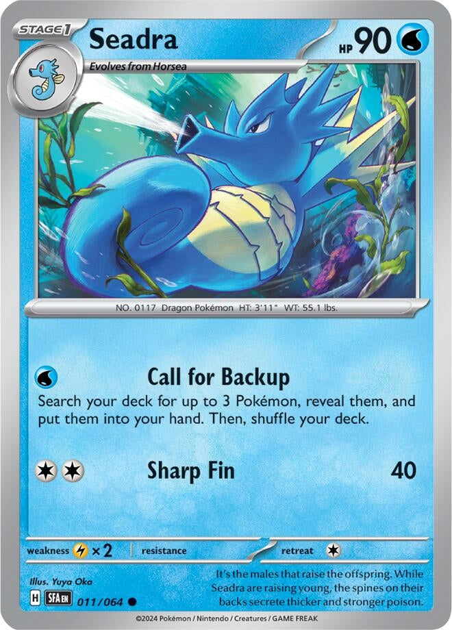 Image for Seadra (011/064) (SFA) - Pokemon