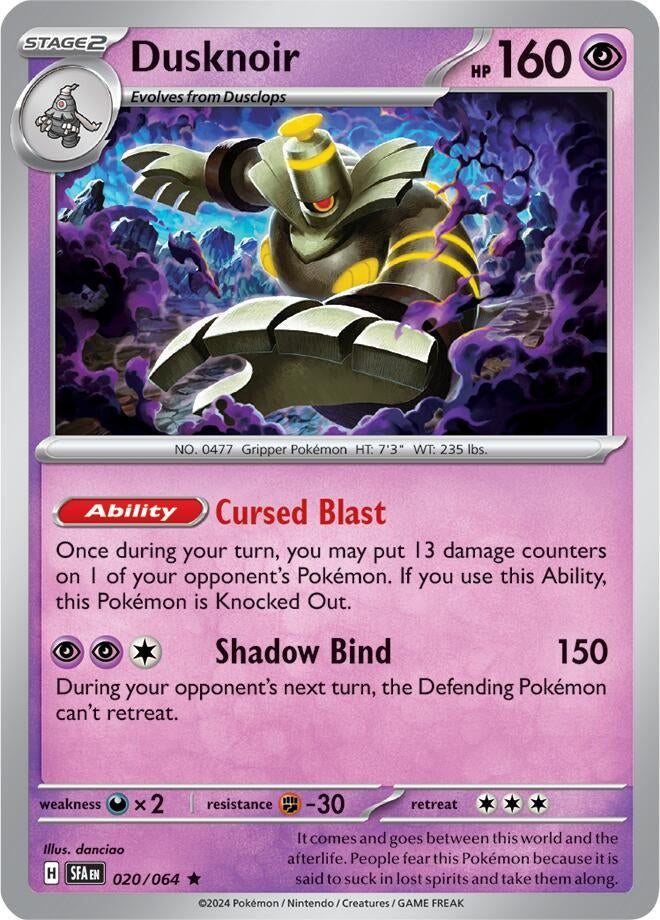 Image for Dusknoir (020/064) (SFA) - Pokemon