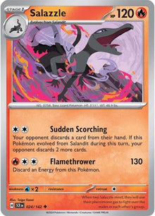 Image for Salazzle (024/142) (SCR) - Pokemon