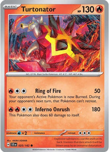 Image for Turtonator (025/142) (SCR) - Pokemon