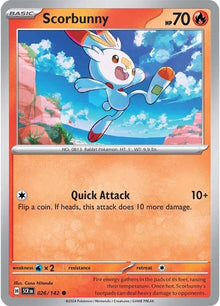 Image for Scorbunny (026/142) (SCR) - Pokemon