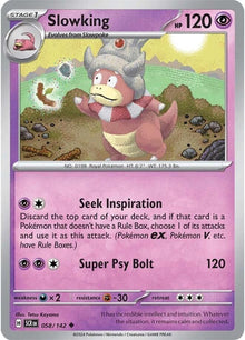 Image for Slowking (058/142) (SCR) - Pokemon