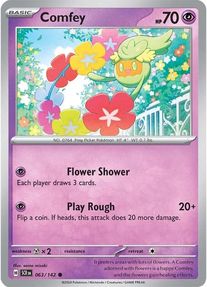 Image for Comfey (063/142) (SCR) - Pokemon