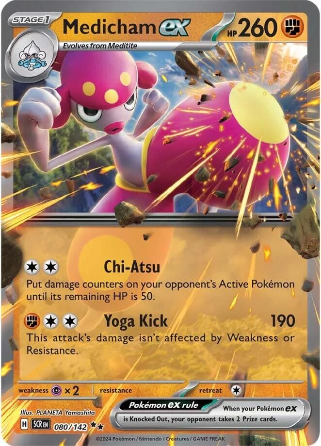Image for Medicham ex (080/142) (SCR) - Pokemon