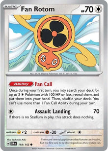 Image for Fan Rotom (118/142) (SCR) - Pokemon