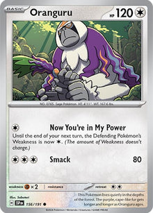 Image for Oranguru (156/191) (SSP) - Pokemon