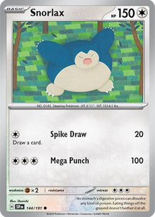 Image for Snorlax (144/191) (SSP) - Pokemon