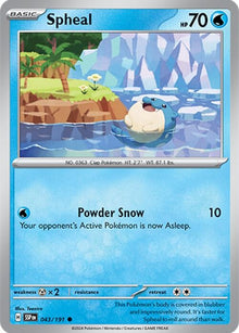 Image for Spheal (043/191) (SSP) - Pokemon
