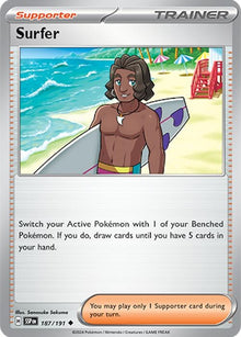 Image for Surfer (187/191) (SSP) - Pokemon