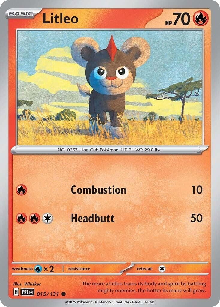 Image for Litleo (015/131) (PRE) - Pokemon