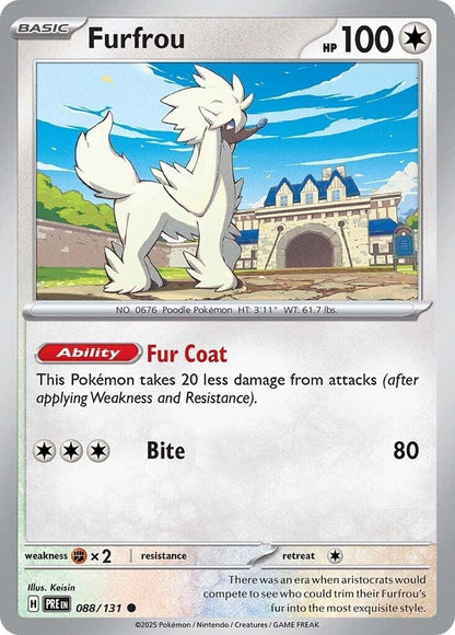 Image for Furfrou (088/131) (PRE) - Pokemon