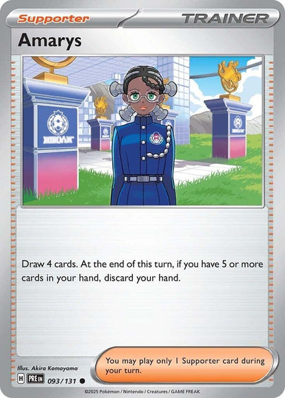 Image for Amarys (093/131) (PRE) - Pokemon
