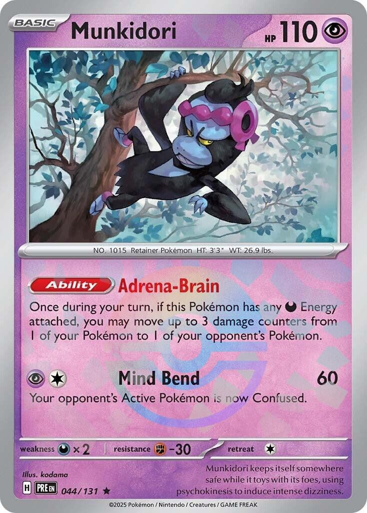 Image for Munkidori (Poke Ball Pattern) (044/131) (PRE) - Pokemon