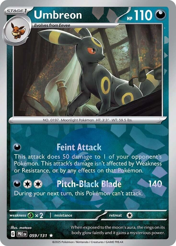 Image for Umbreon (Poke Ball Pattern) (059/131) (PRE) - Pokemon