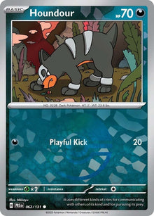 Image for Houndour (Poke Ball Pattern) (062/131) (PRE) - Pokemon