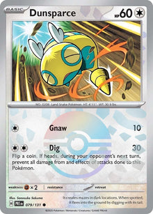 Image for Dunsparce (Poke Ball Pattern) (079/131) (PRE) - Pokemon