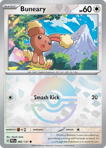 Image for Buneary (Poke Ball Pattern) (083/131) (PRE) - Pokemon