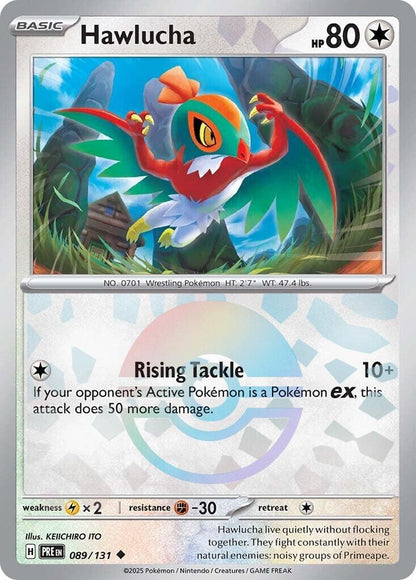 Image for Hawlucha (Poke Ball Pattern) (089/131) (PRE) - Pokemon