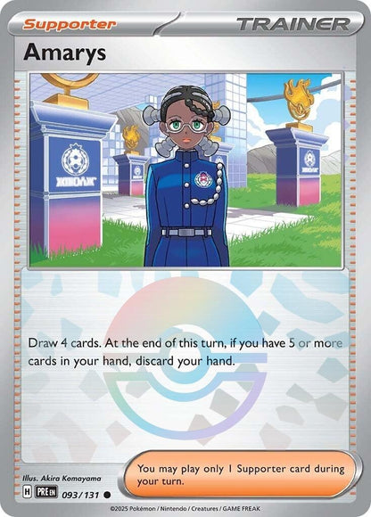 Image for Amarys - 093/131 (Poke Ball Pattern) (093/131) (PRE) - Pokemon