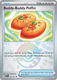 Image for Buddy-Buddy Poffin (Poke Ball Pattern) (101/131) (PRE) - Pokemon