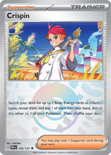 Image for Crispin - 105/131 (Poke Ball Pattern) (105/131) (PRE) - Pokemon