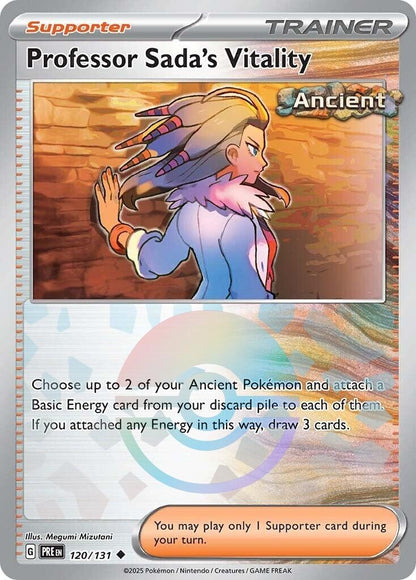 Image for Professor Sada's Vitality (Poke Ball Pattern) (120/131) (PRE) - Pokemon