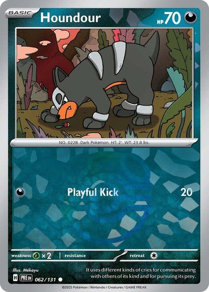 Image for Houndour (Master Ball Pattern) (062/131) (PRE) - Pokemon