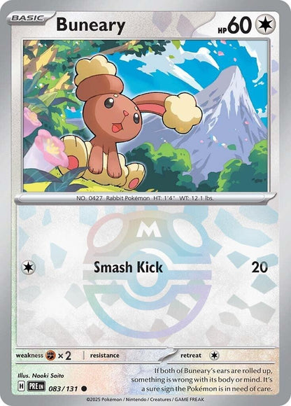 Image for Buneary (Master Ball Pattern) (083/131) (PRE) - Pokemon