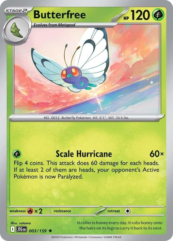 Image for Butterfree (003/159) (JTG) - Pokemon