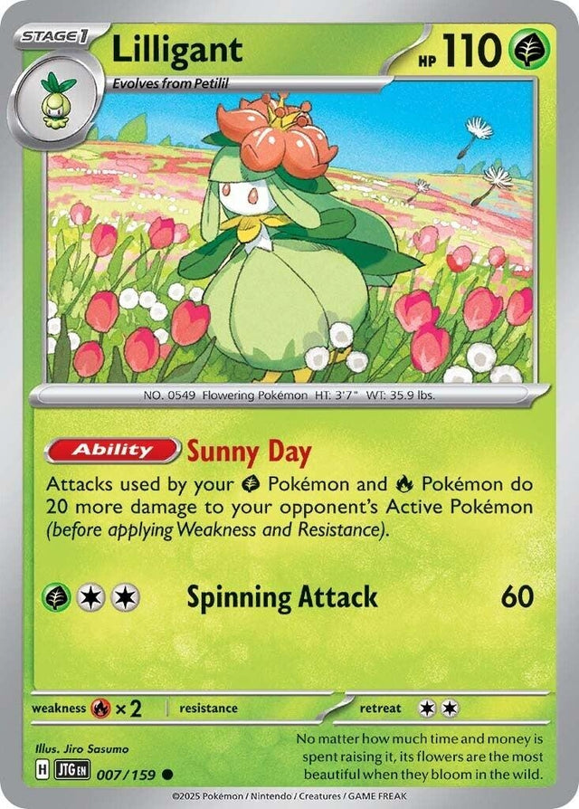 Image for Lilligant (007/159) (JTG) - Pokemon