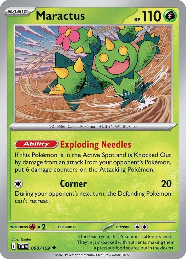 Image for Maractus (008/159) (JTG) - Pokemon