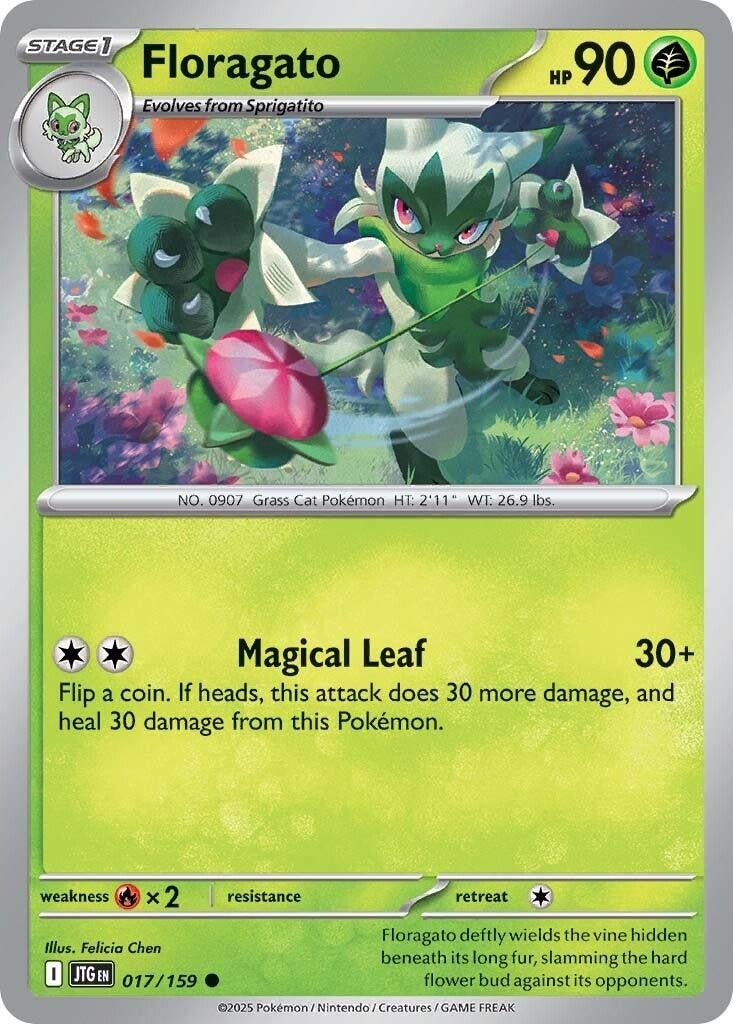 Image for Floragato (017/159) (JTG) - Pokemon