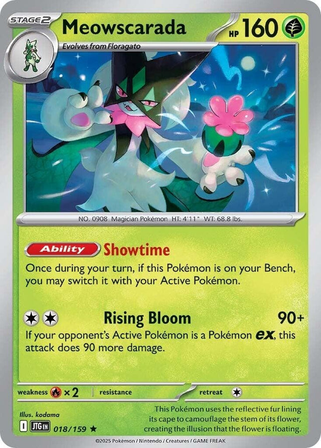 Image for Meowscarada (018/159) (JTG) - Pokemon