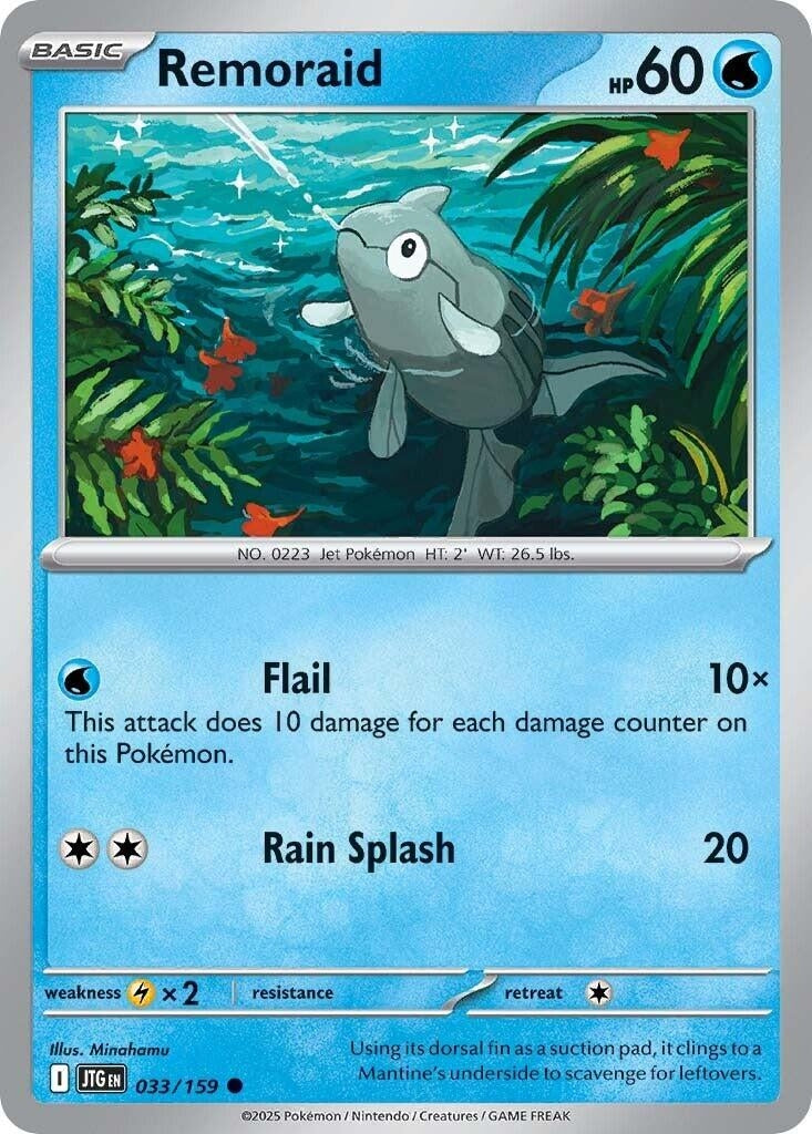 Image for Remoraid (033/159) (JTG) - Pokemon