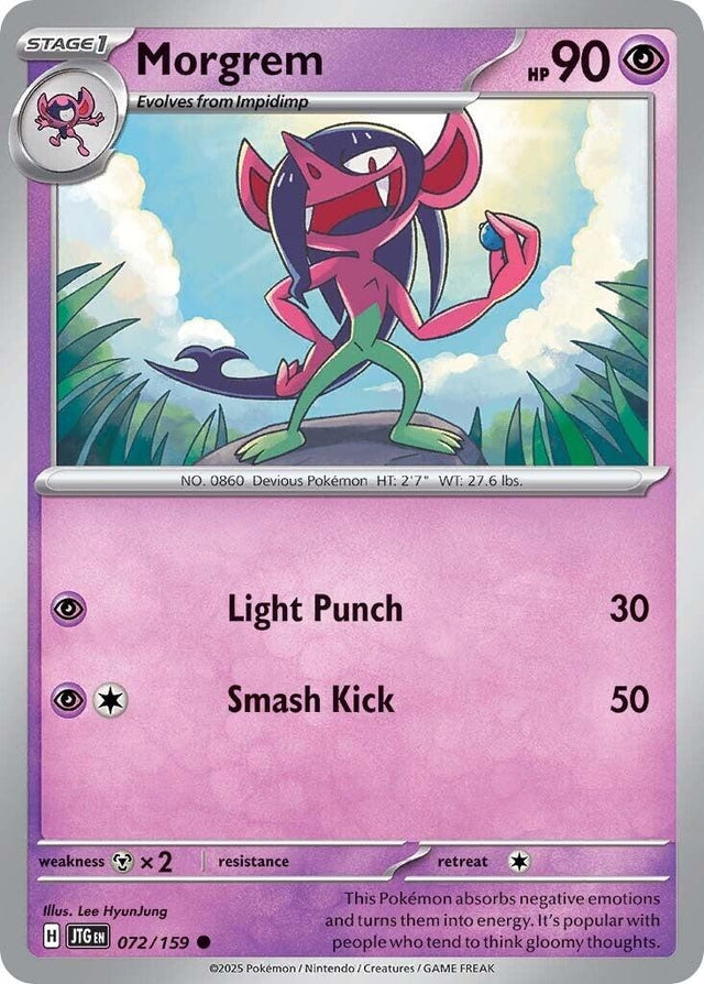Image for Morgrem (072/159) (JTG) - Pokemon