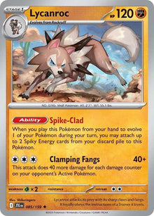 Image for Lycanroc (085/159) (JTG) - Pokemon