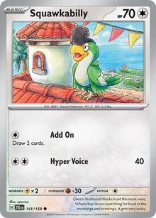 Image for Squawkabilly (141/159) (JTG) - Pokemon