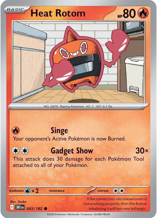 Image for Heat Rotom (043/182) (DRI) - Pokemon