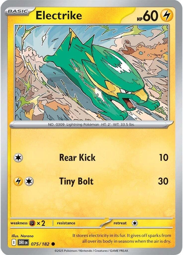 Image for Electrike (075/182) (DRI) - Pokemon
