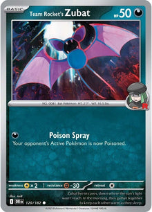Image for Team Rocket's Zubat (120/182) (DRI) - Pokemon