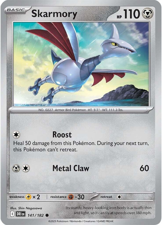 Image for Skarmory (141/182) (DRI) - Pokemon