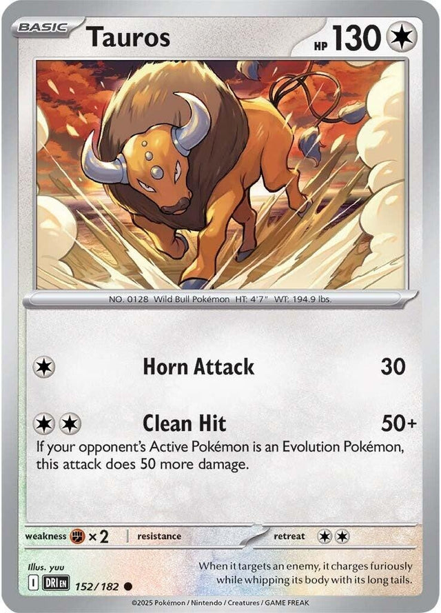 Image for Tauros (152/182) (DRI) - Pokemon