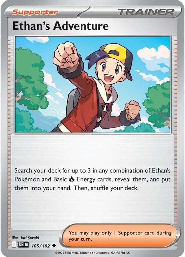 Image for Ethan's Adventure (165/182) (DRI) - Pokemon