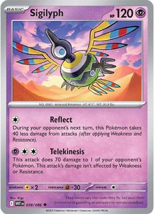 Image for Sigilyph (038/086) (WHT) - Pokemon