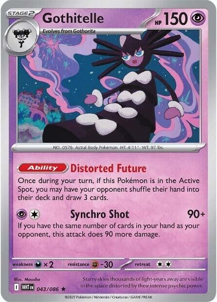 Image for Gothitelle (043/086) (WHT) - Pokemon