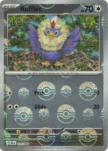 Image for Rufflet (Poke Ball Pattern) (077/086) (BLK) - Pokemon