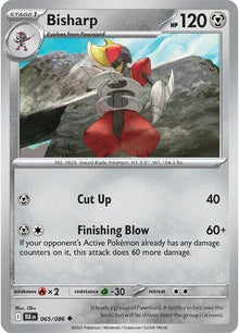 Image for Bisharp (065/086) (BLK) - Pokemon