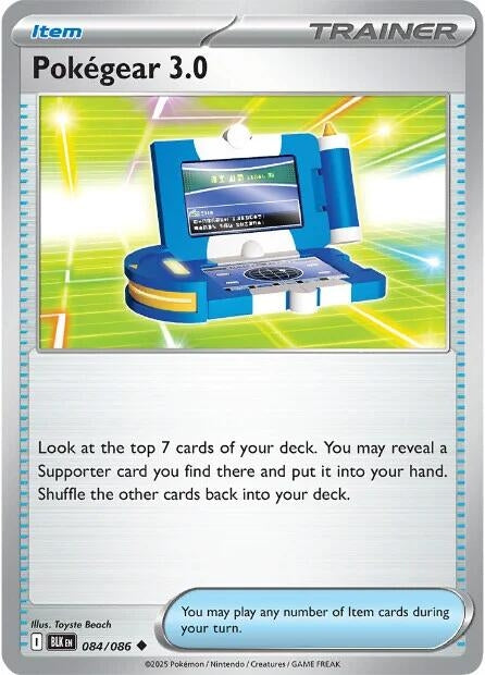Image for Pokegear 3.0 (084/086) (BLK) - Pokemon